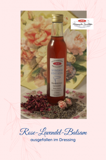 Rosenblüten-Lavendel-Balsamessig"Der Geheimnissvolle"