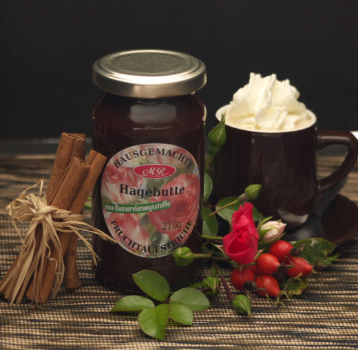 Hagebutte Fruchtaufstrich Hagebutte Fruchtaufstrich