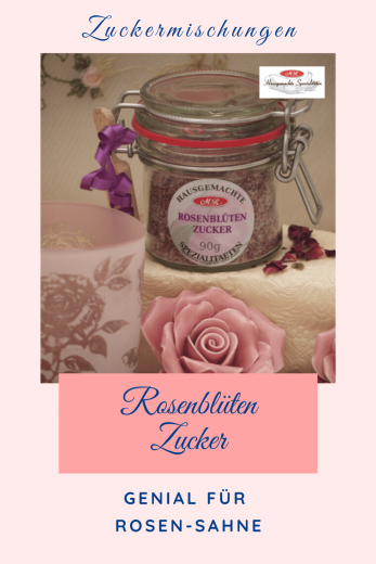 Rosenblüten-ZuckerGenial Für Rosen Sahne Rosenblüten-ZuckerGenial Für Rosen Sahne
