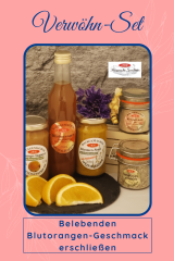 Erfrischendes BlutorangenVerwöhn-Set