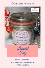 Lavendel-SalzSchmackhaft Mediterane Gerichte Verfeinern (copy) (copy)